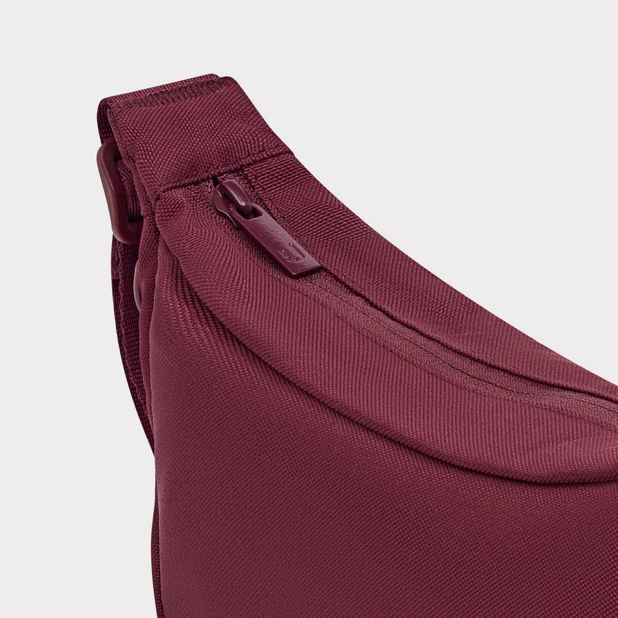 Half Moon Bag ALLY SMALL burgundy