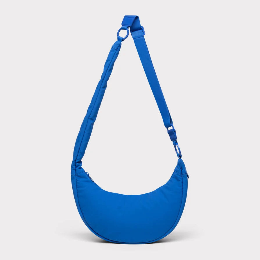 Half Moon Bag LOU MEDIUM blue