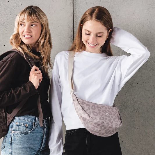Half Moon Bag ALLY MEDIUM sand leo