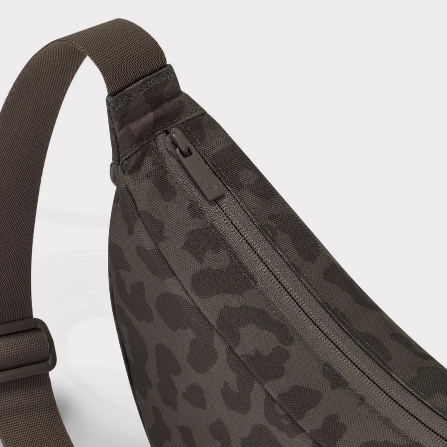 Half Moon Bag ALLY SMALL brown leo