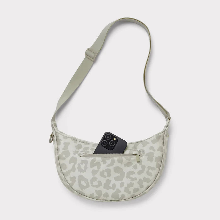 Half Moon Bag ALLY MEDIUM sand leo
