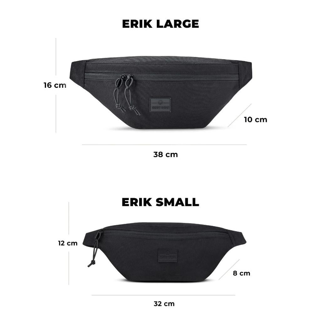 JOHNNY URBAN Hipbag ERIK LARGE darkgrey