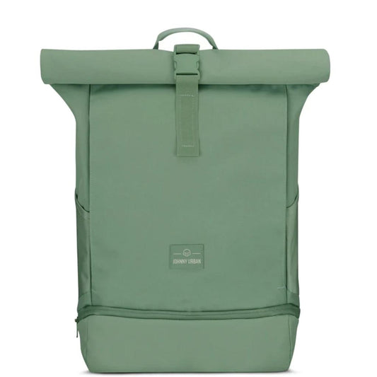JOHNNY URBAN Rolltop Rucksack ALLEN MEDIUM salbei