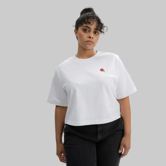 MELA Cropped T-Shirt JOSHNA Ping-Pong