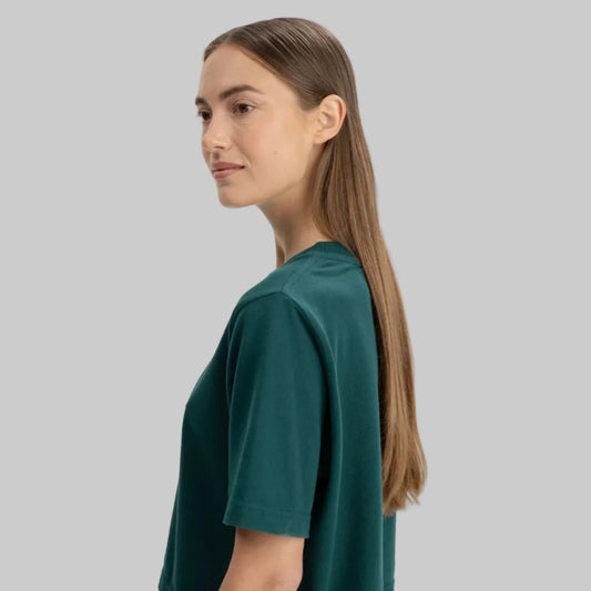 MELA Cropped T-Shirt JOSHNA deep sea