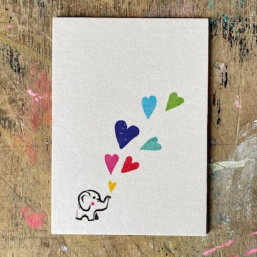 Postkarte FANTI LOVE Illustration
