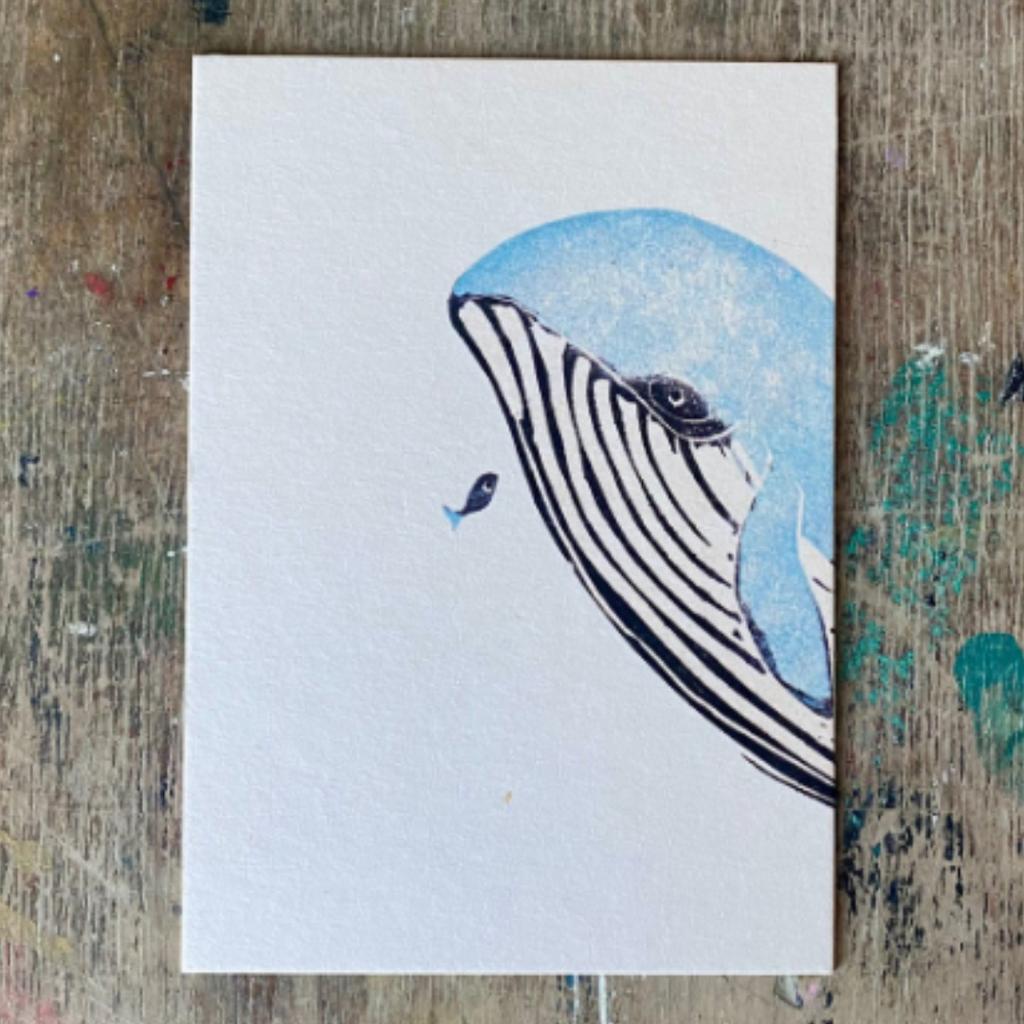 Postkarte WA(H)LFAMILIE Illustration