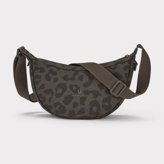 Half Moon Bag ALLY SMALL brown leo
