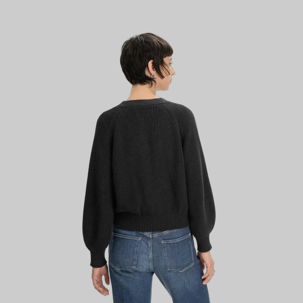 MELA Strickjacke BHUMA black