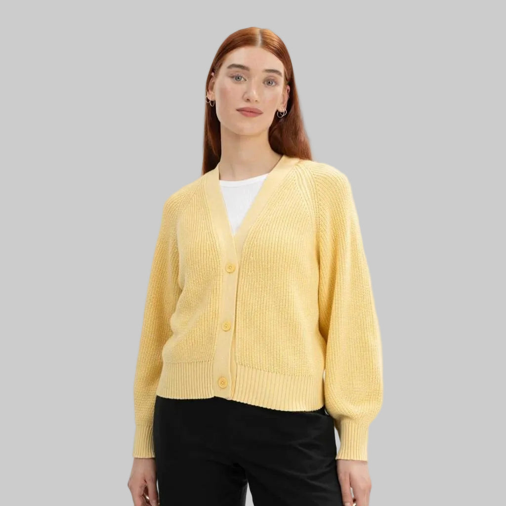 MELA Strickjacke BHUMA buttercup