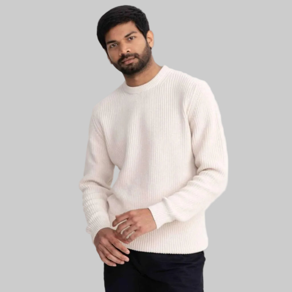 MELA Pullover RAVI cream melange