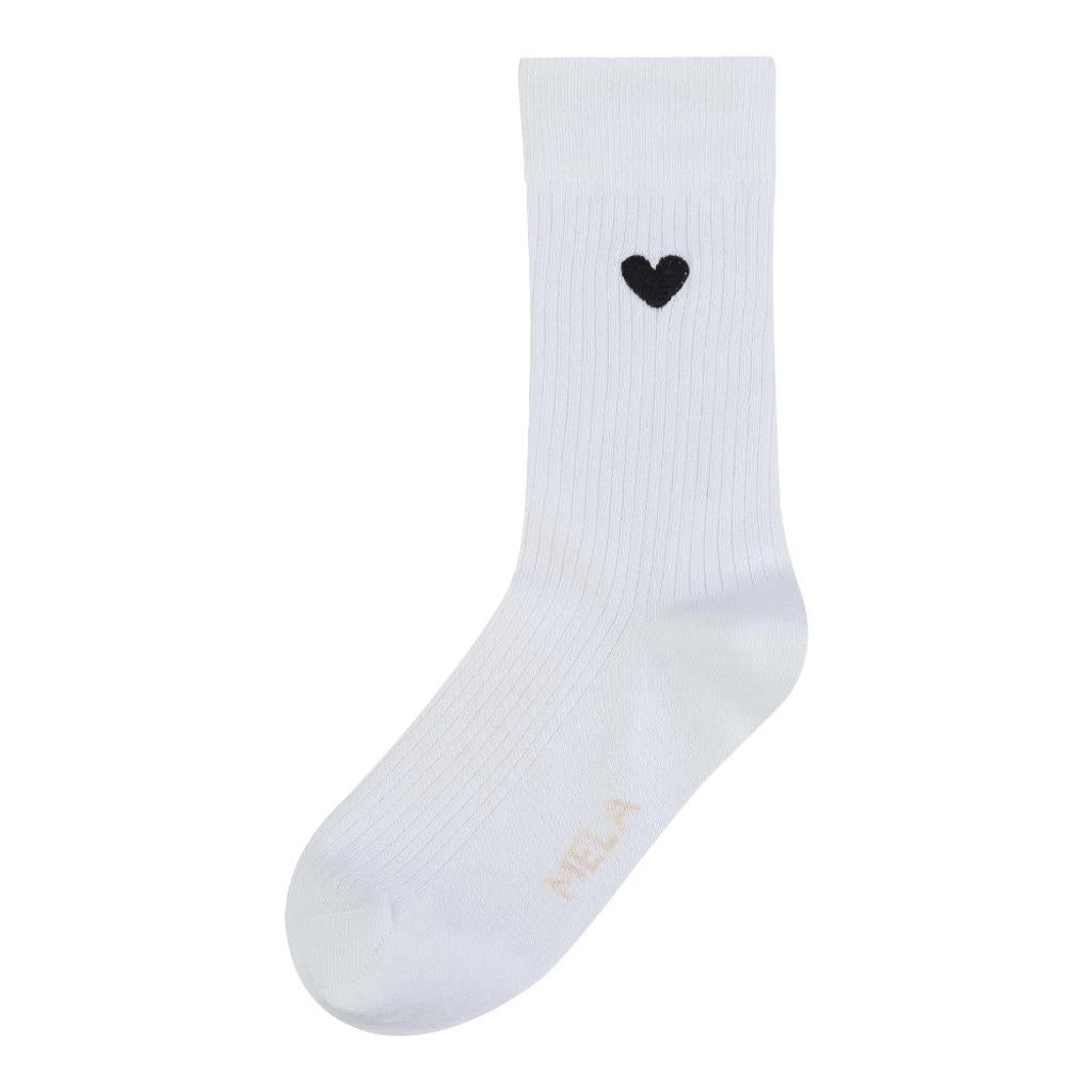MELA Socken SCHWARZES HERZ