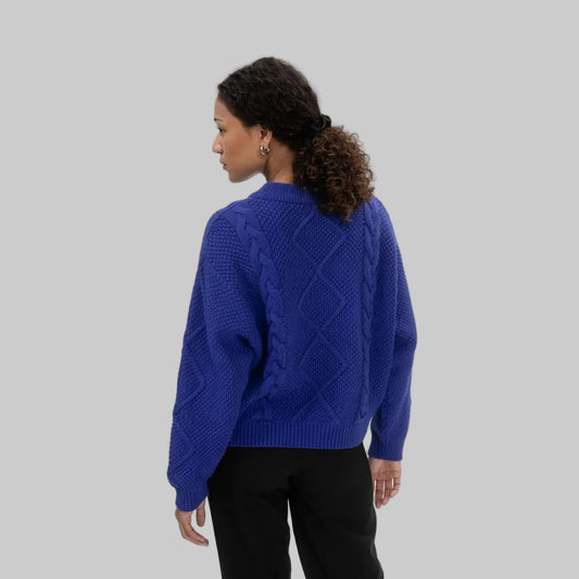 MELA Pullover SAMAIRA bold blue