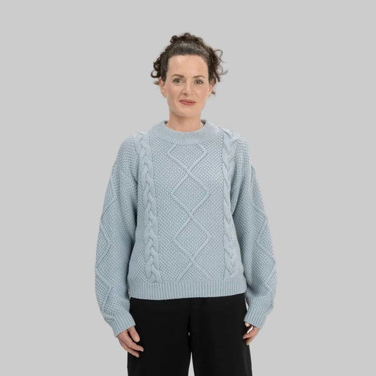 Fairer Zopfstrick Pullover von MELA