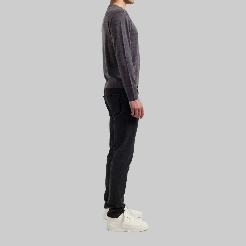 MUD JEANS Jeans DUNN LOW TAPERED COMFORTLUX stone black