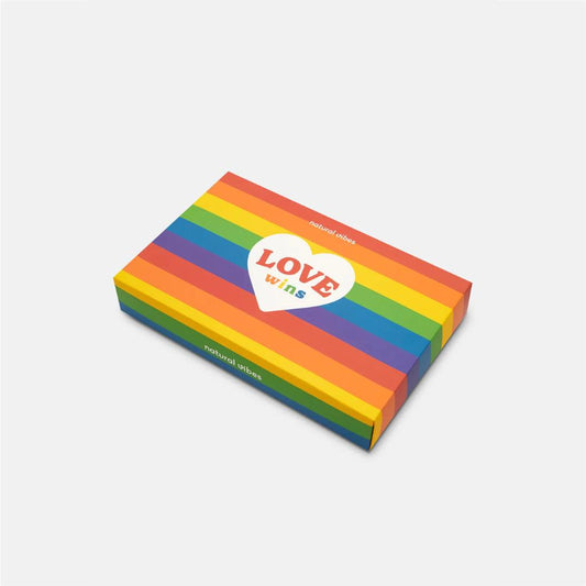 Socken Gift Box LOVE WINS 3er Set