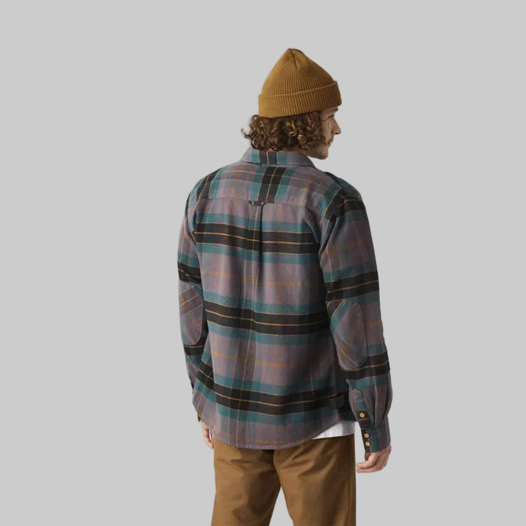 PICTURE ORGANIC CLOTHING Hemd HILLSBORO deep water