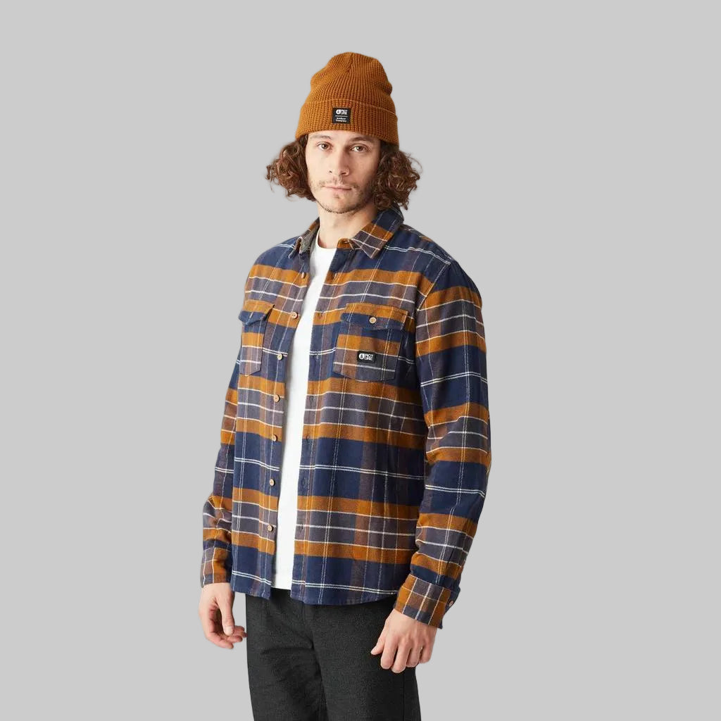 PICTURE ORGANIC CLOTHING Hemd HILLSBORO patriot blue
