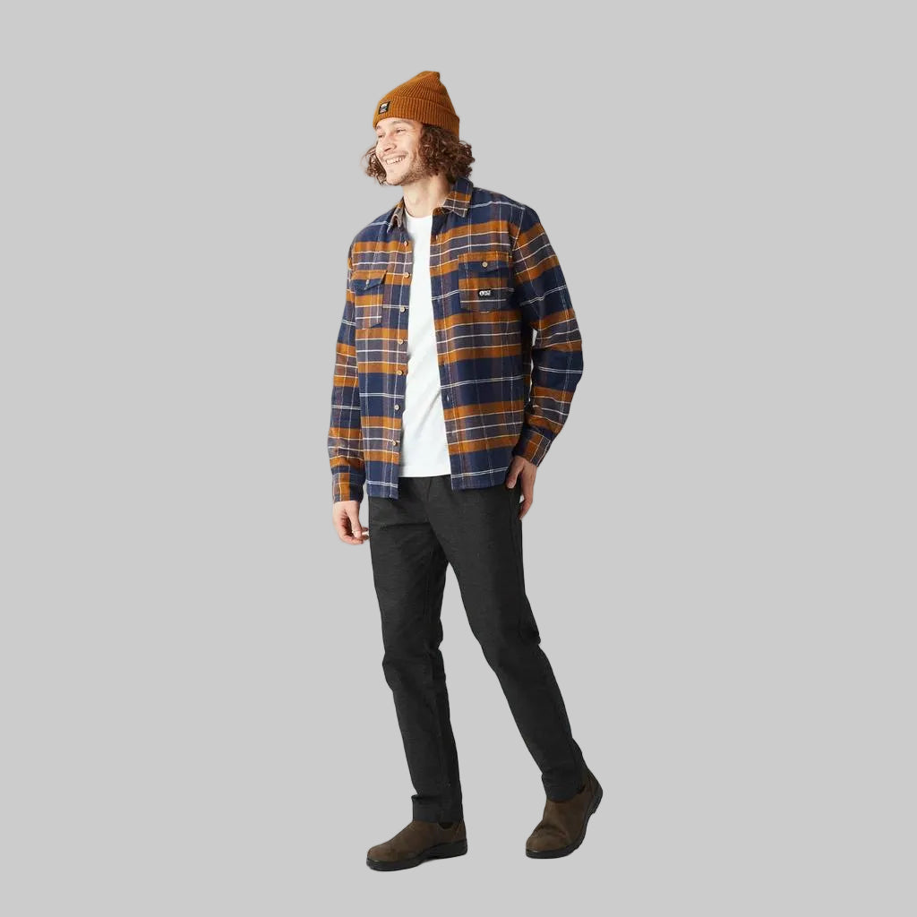 PICTURE ORGANIC CLOTHING Hemd HILLSBORO patriot blue