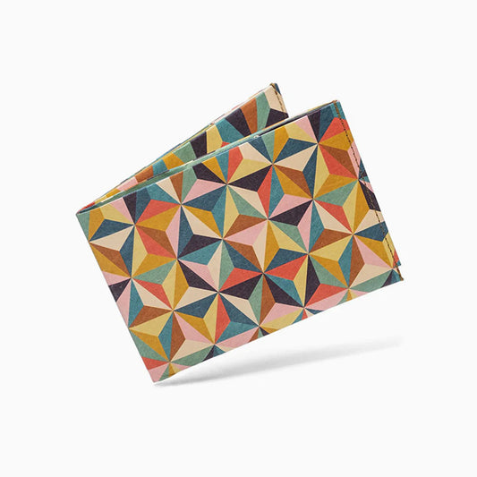 RFID Portemonnaie Abstract Retro