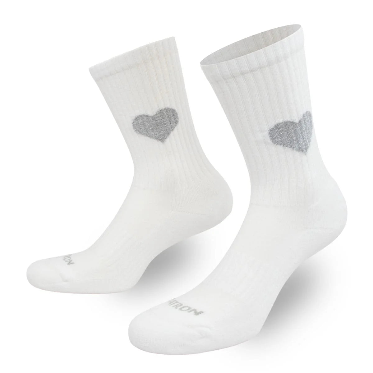 Socken GLITZERLIEBE silber Crew Socks