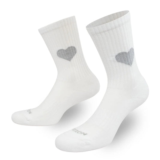 Socken GLITZERLIEBE silber Crew Socks