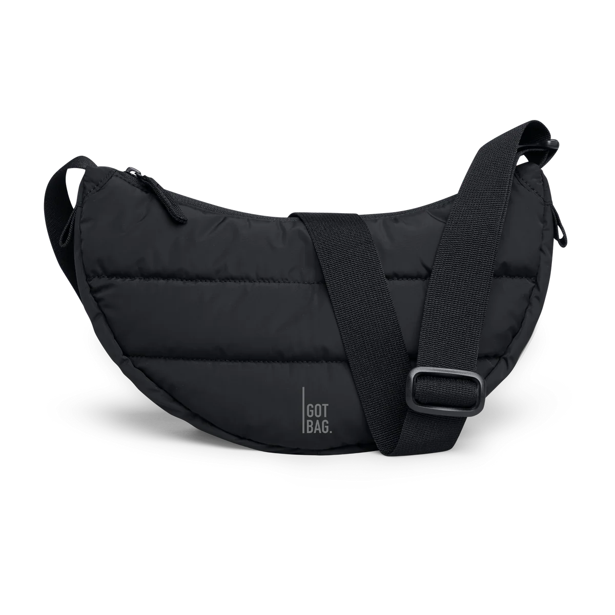 GOT BAG Tasche PUFFER MOON BAG SMALL black