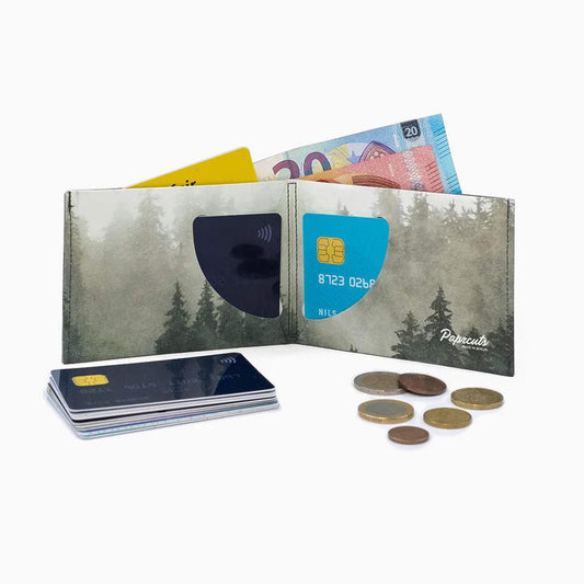 RFID Portemonnaie Foggy Morning Wald