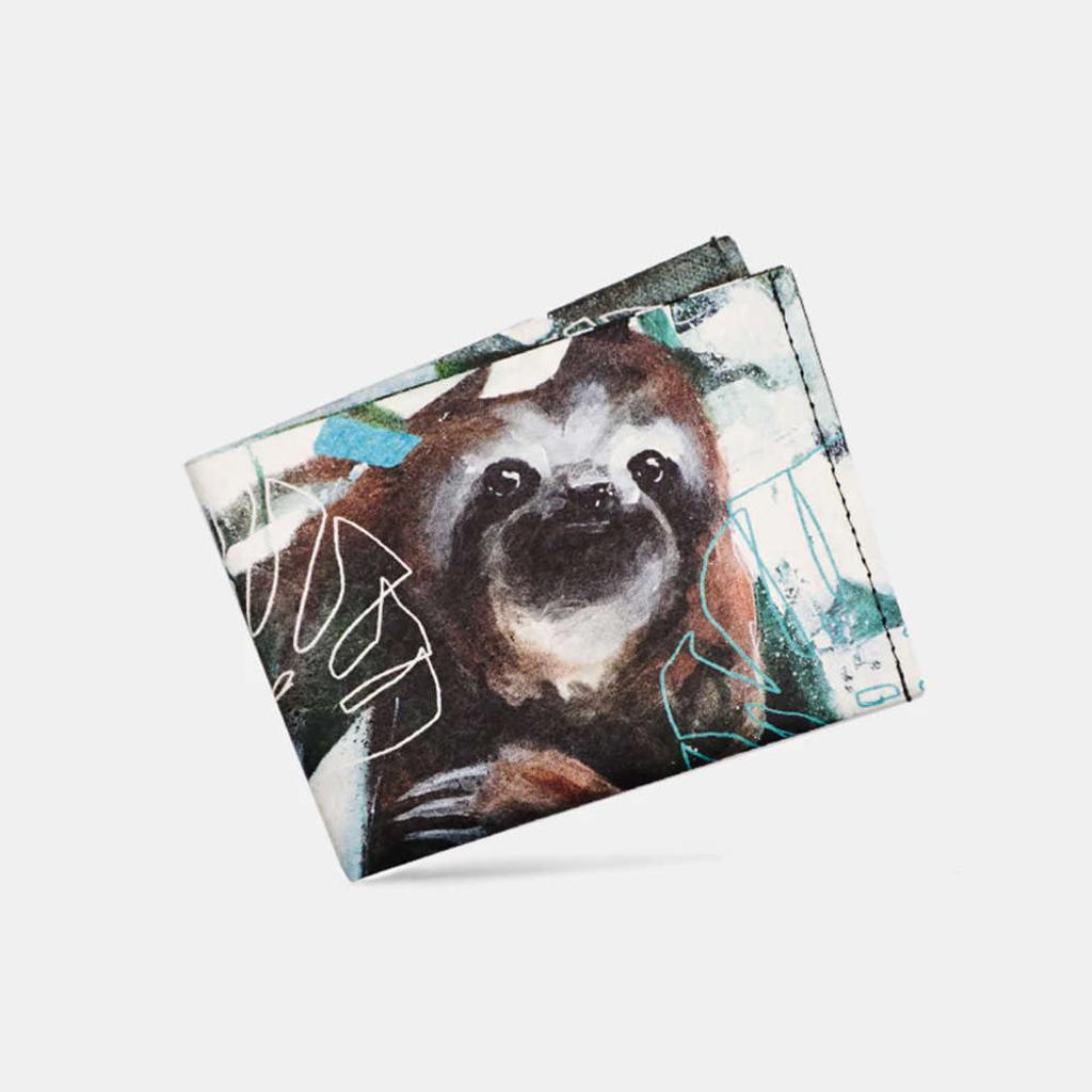 RFID Portemonnaie Happy Sloth Faultier