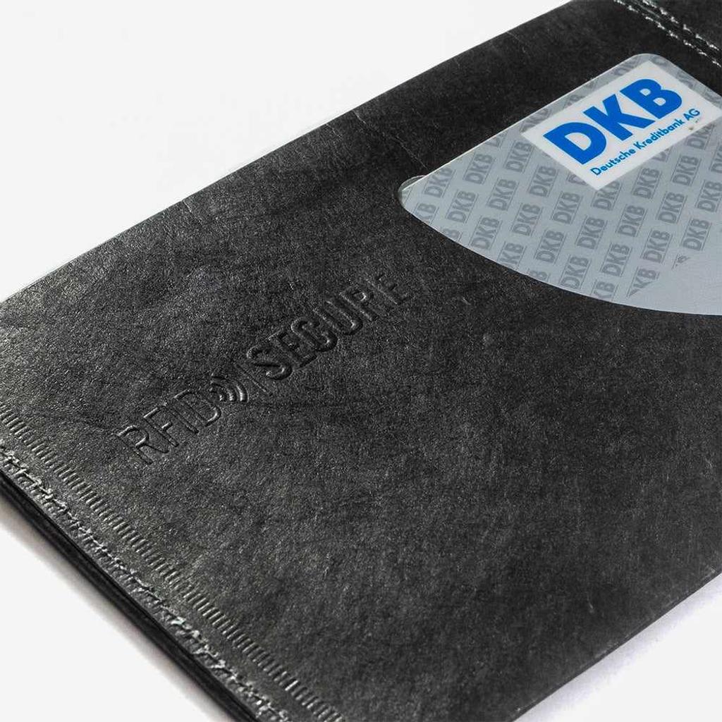 RFID Portemonnaie Just Black