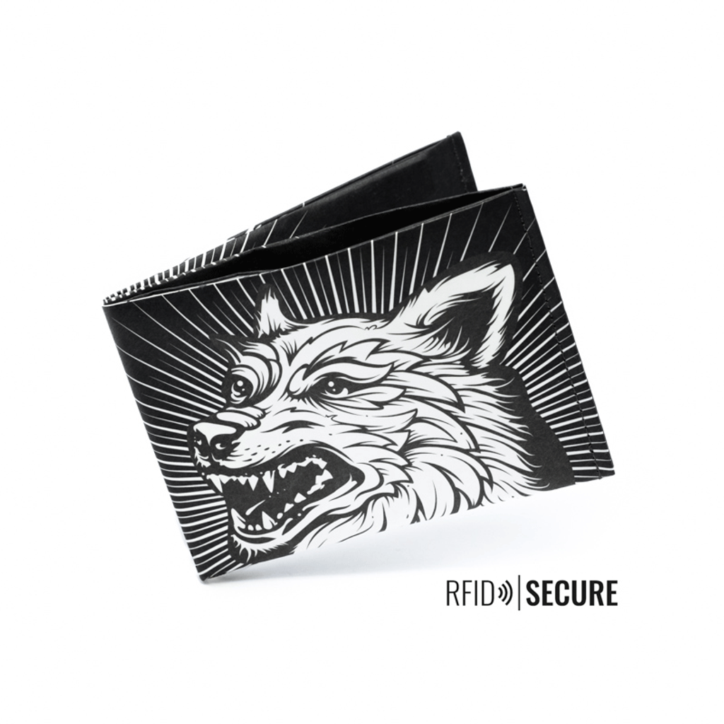 RFID Portemonnaie Mad Wolf