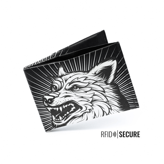 RFID Portemonnaie Mad Wolf