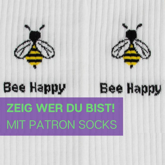 Socken Bee Happy  Crew Socks