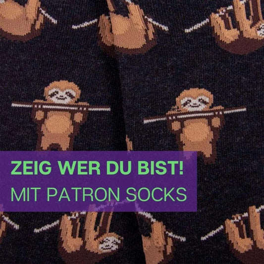 Socken Faultier