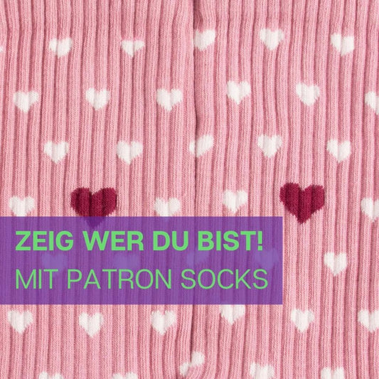 Socken Herz Crew Socks