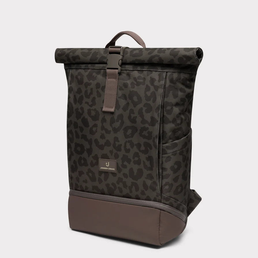 Rolltop Rucksack ALLEN MEDIUM 2.0 brown leo