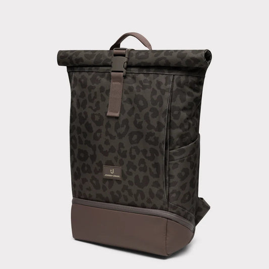 Rolltop Rucksack ALLEN MEDIUM 2.0 brown leo