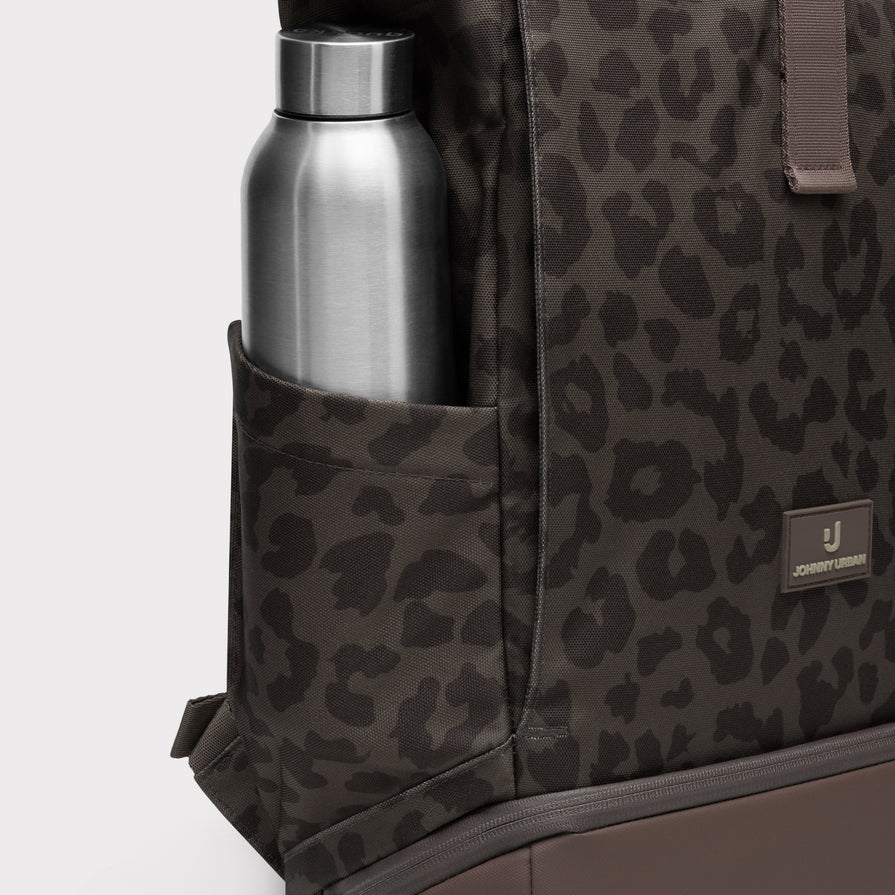 Rolltop Rucksack ALLEN MEDIUM 2.0 brown leo
