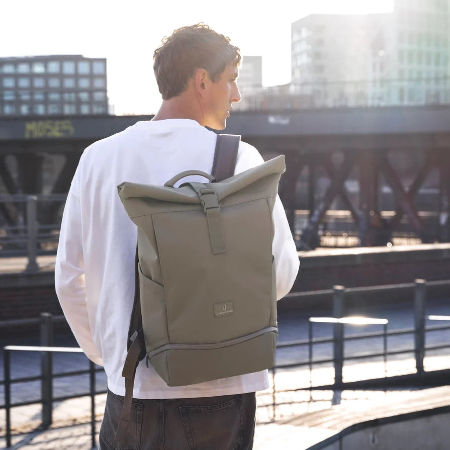 Rolltop Rucksack ALLEN MEDIUM 2.0 desert grey