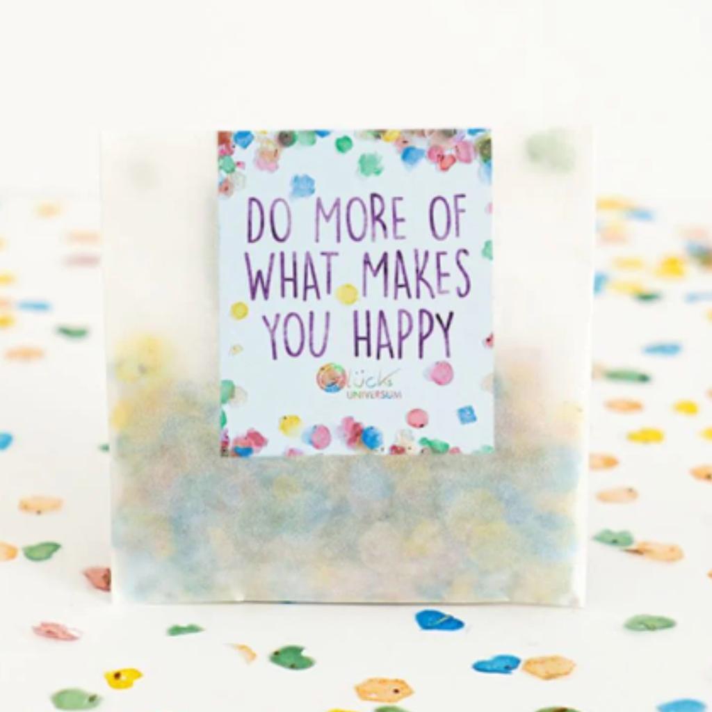 SAATGUTKONFETTI What makes you happy