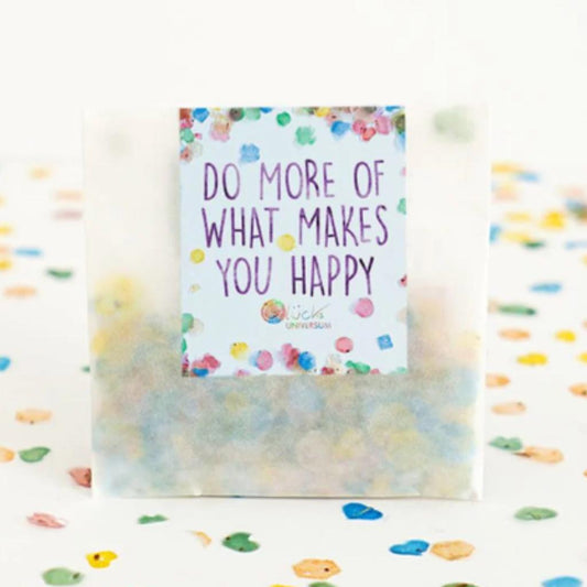SAATGUTKONFETTI What makes you happy
