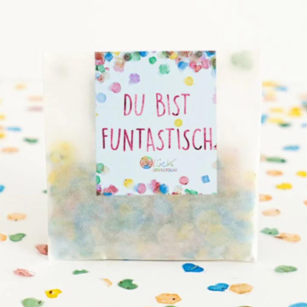 SAATGUTKONFETTI Du bist funtastisch