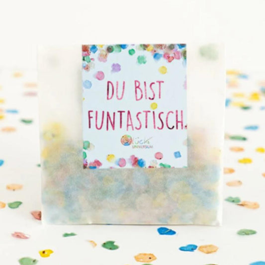 SAATGUTKONFETTI Du bist funtastisch