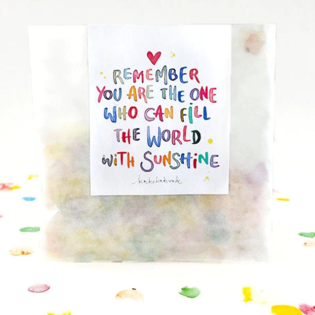 SAATGUTKONFETTI Fill The World With Sunshine