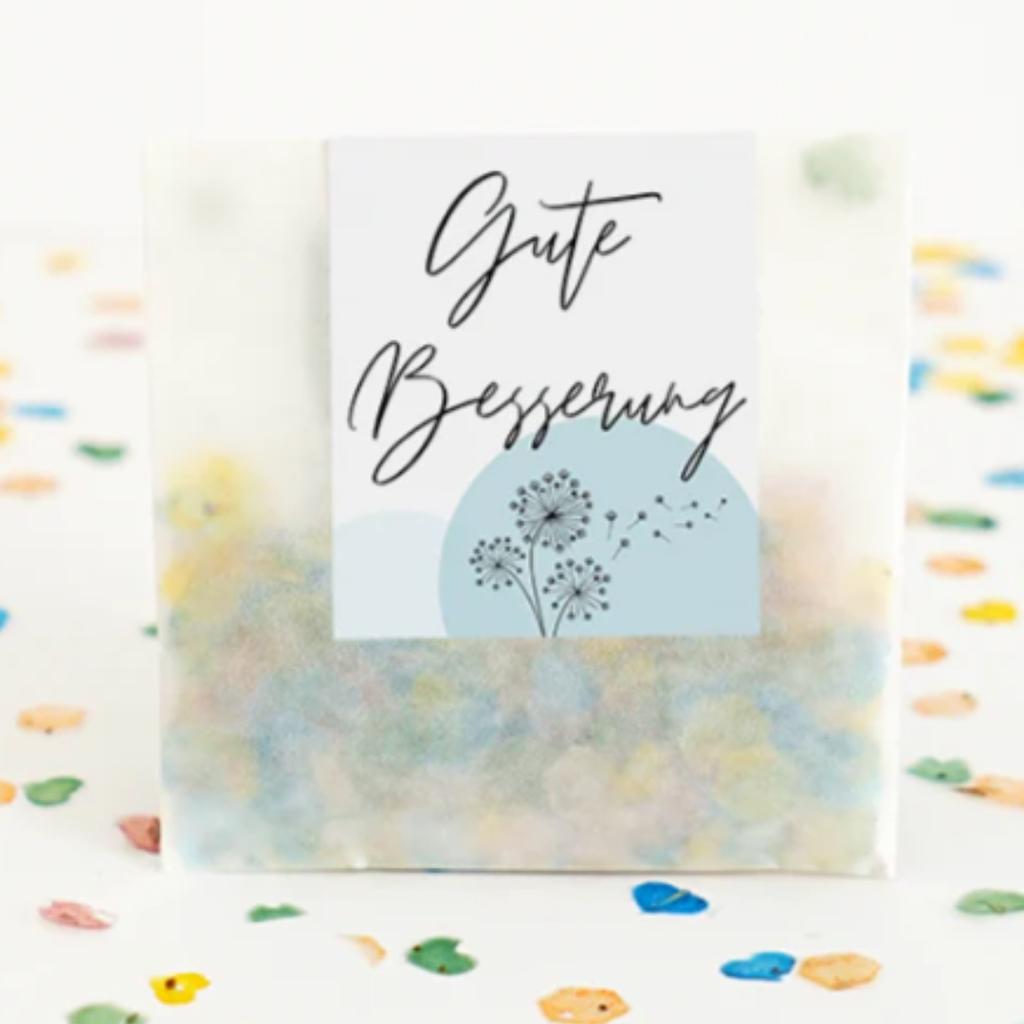 SAATGUTKONFETTI Gute Besserung