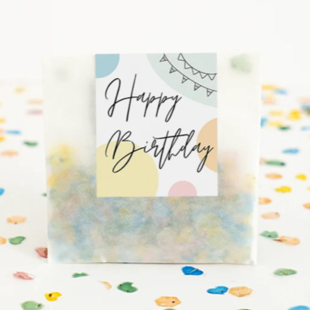 SAATGUTKONFETTI Happy Birthday