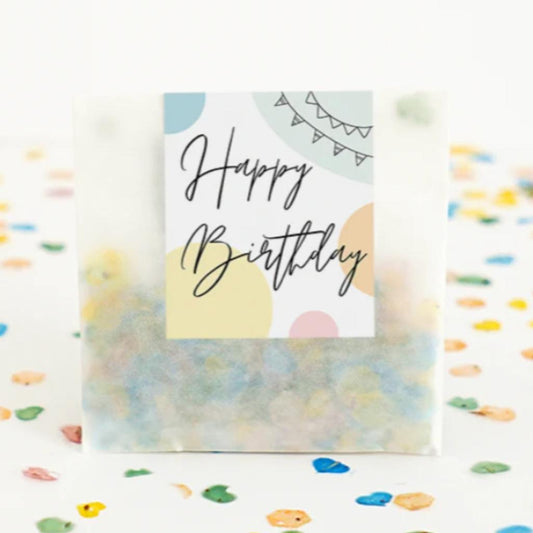 SAATGUTKONFETTI Happy Birthday