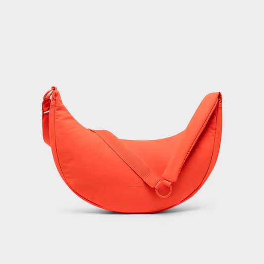 Half Moon Bag LOU MEDIUM coral