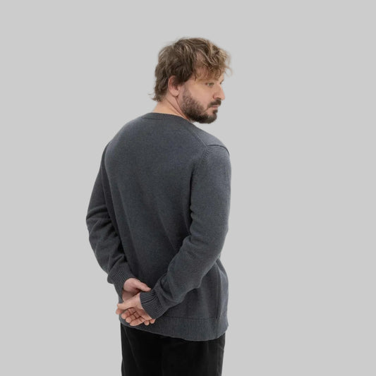 MELA Pullover CHARUN anthrazit melange
