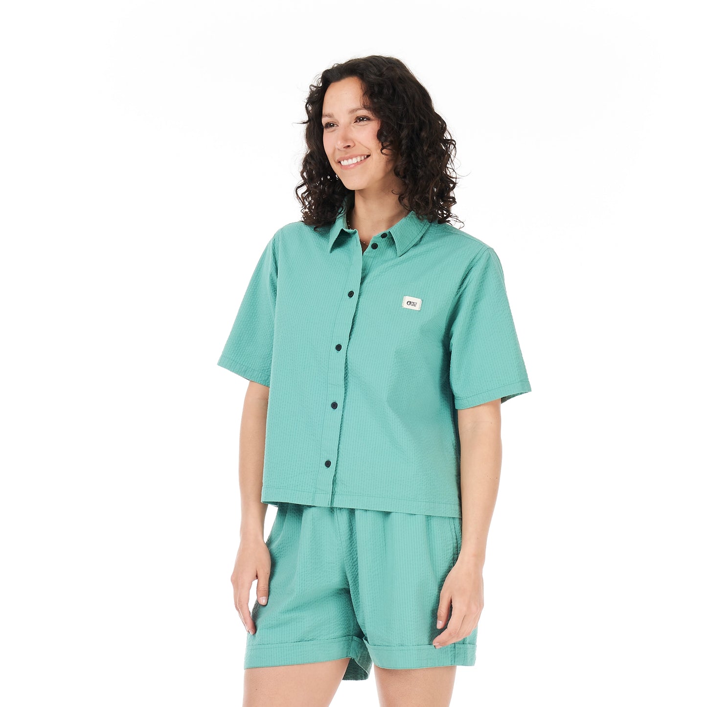 PICTURE ORGANIC CLOTHING Hemd SESIA wasabi
